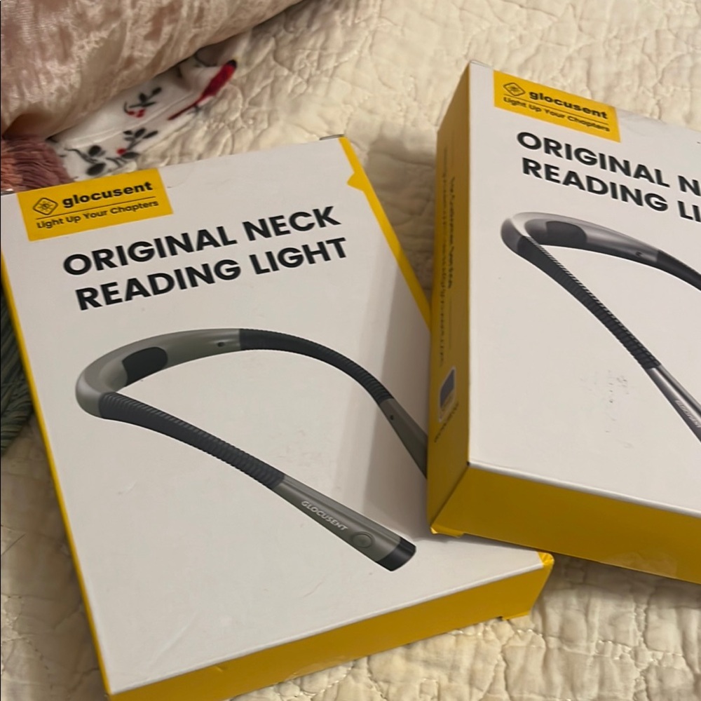 New lot 2 gray/green Original Neck Reading Light